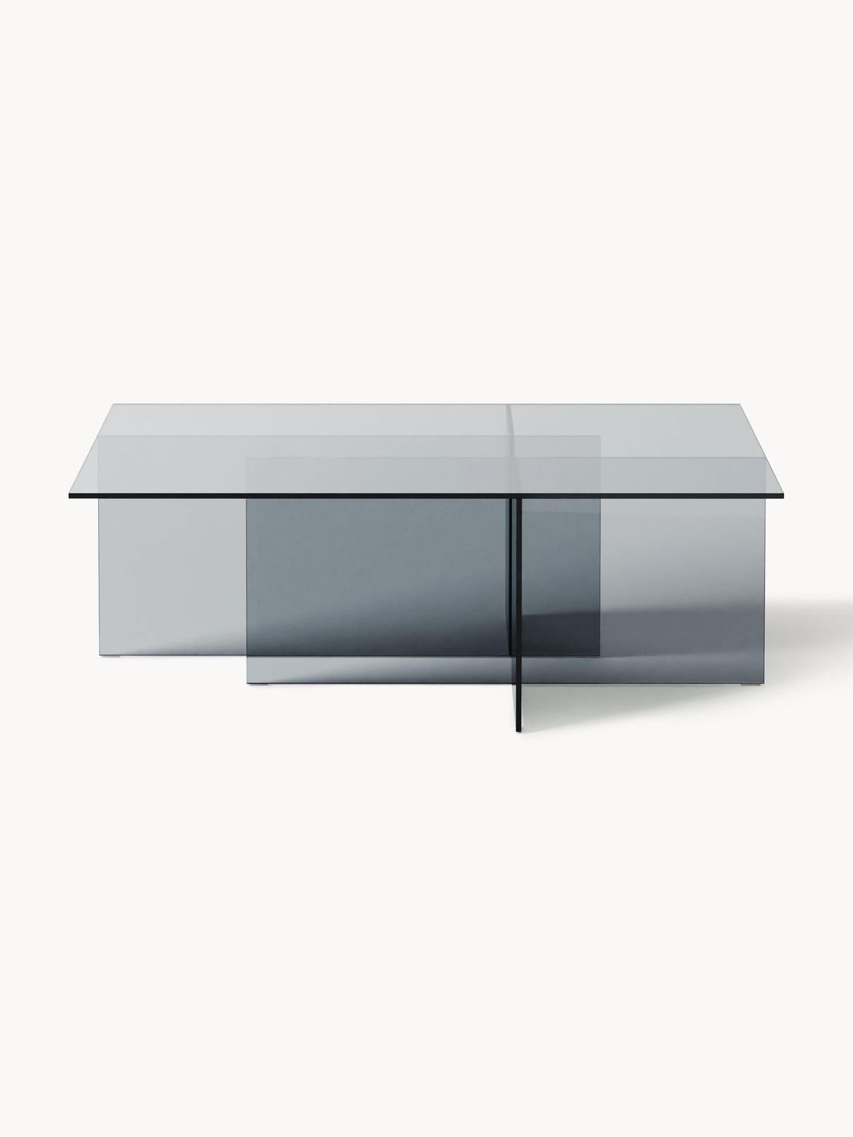 Anouska Glass Coffee Table, W 102 cm