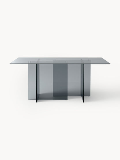 Anouska Glass Dining Table, 180 x 90 cm