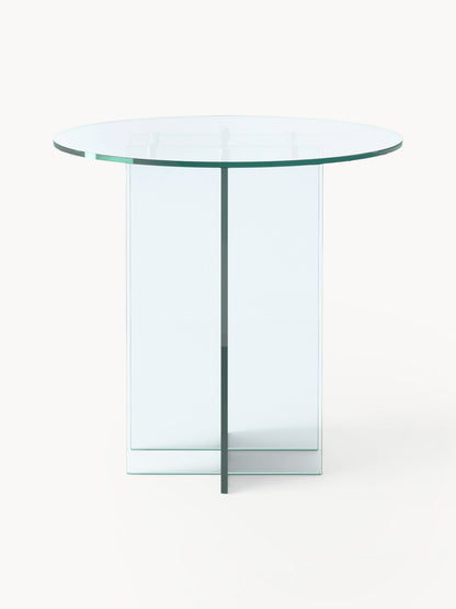 Anouska Round Glass Dining Table, in Various Sizes