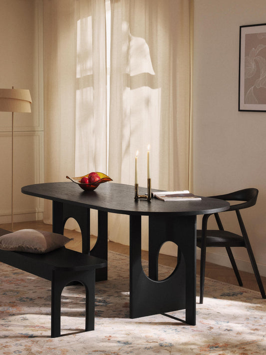 Apollara Oval Dining Table, in Various Sizes