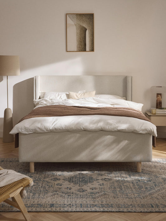Archenta Upholstered Bed with Drawers