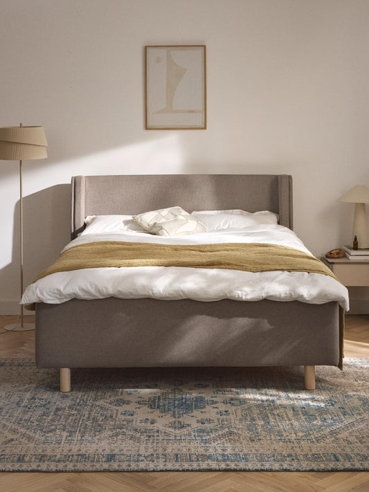 Archenta Upholstered Bed with Drawers
