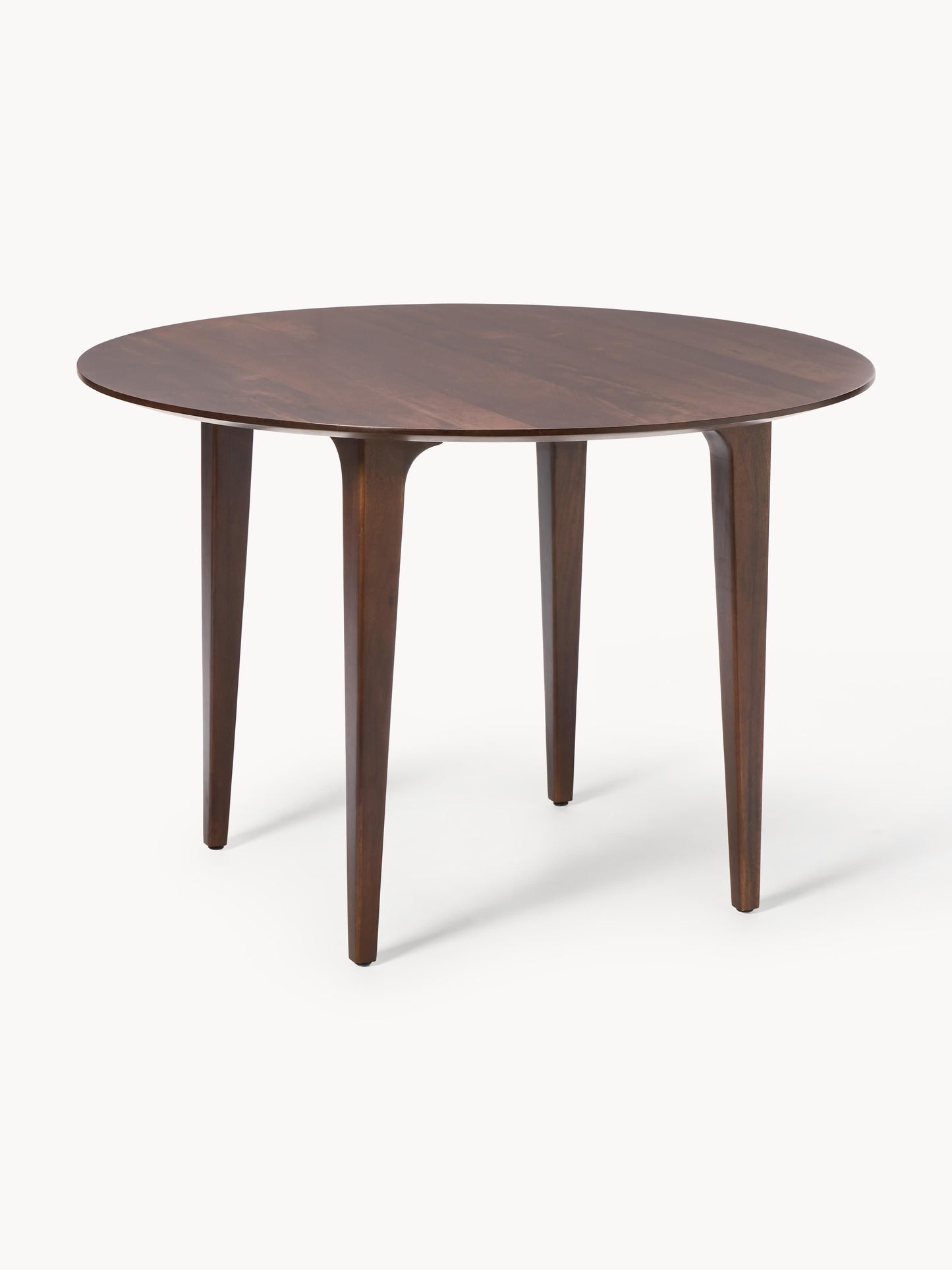 Archibo Round Mango Wood Dining Table, Ø 110 cm