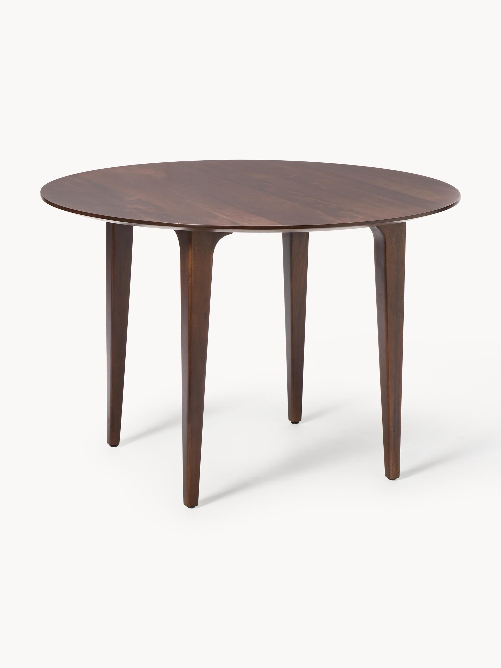 Archibo Round Mango Wood Dining Table, Ø 110 cm