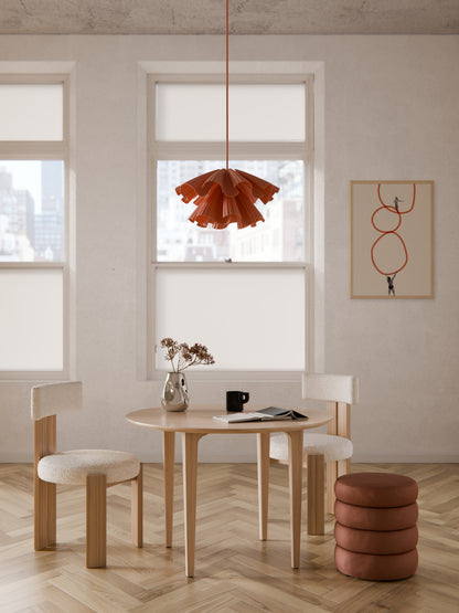 Archibo Round Oak Dining Table, Ø 110 cm
