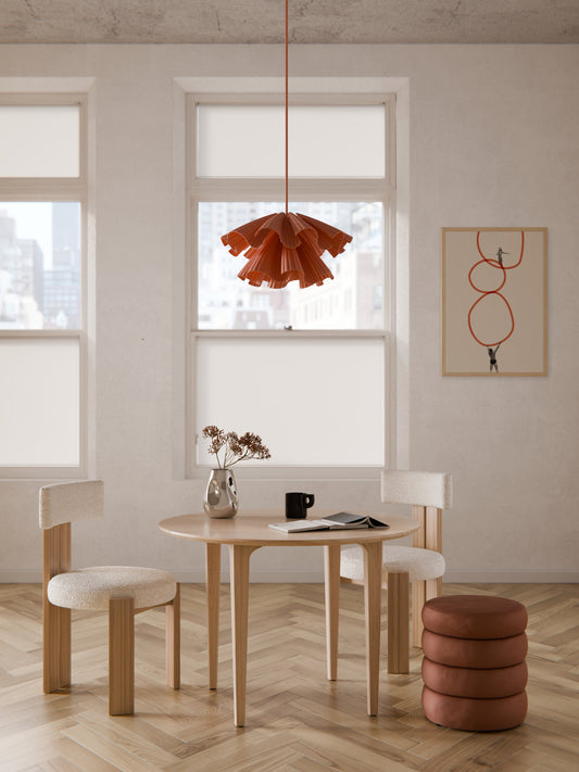Archibo Round Oak Dining Table, Ø 110 cm