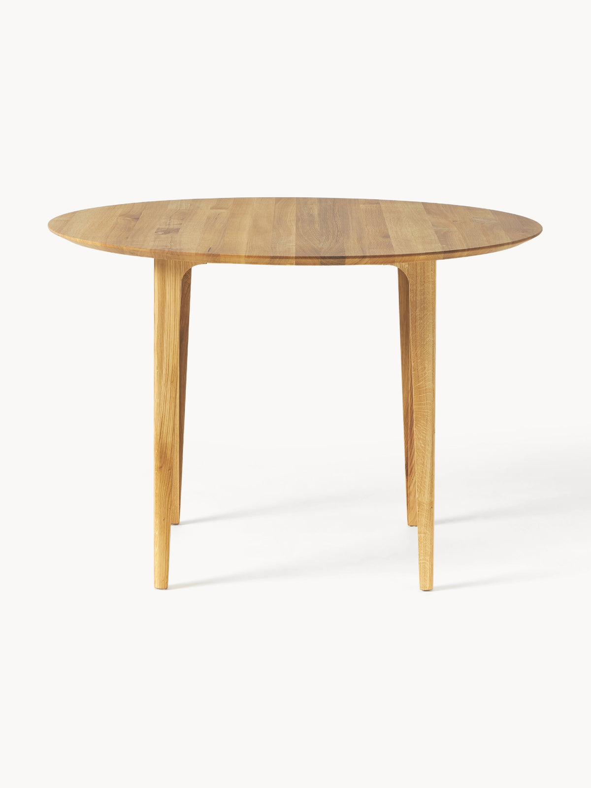 Archibo Round Oak Dining Table, Ø 110 cm