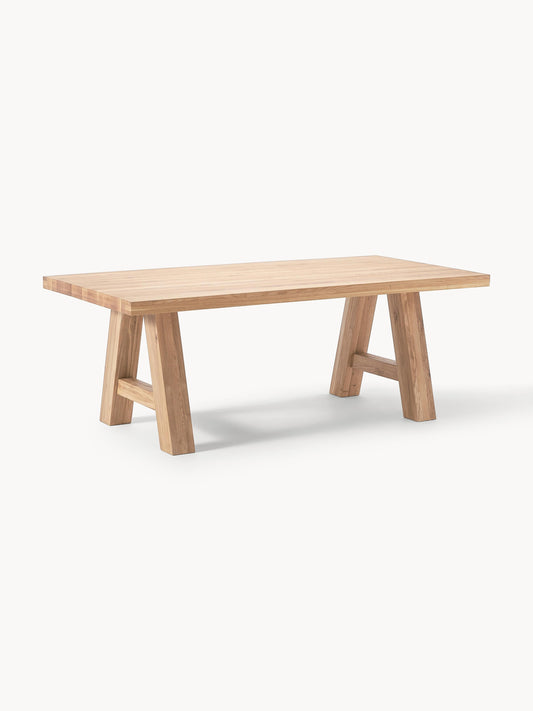 Ashenzo Dining Table in Oak, in Various Sizes