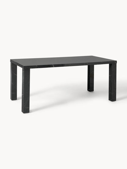 Carlenzo Dining Table in Marble Look, 180 x 90 cm