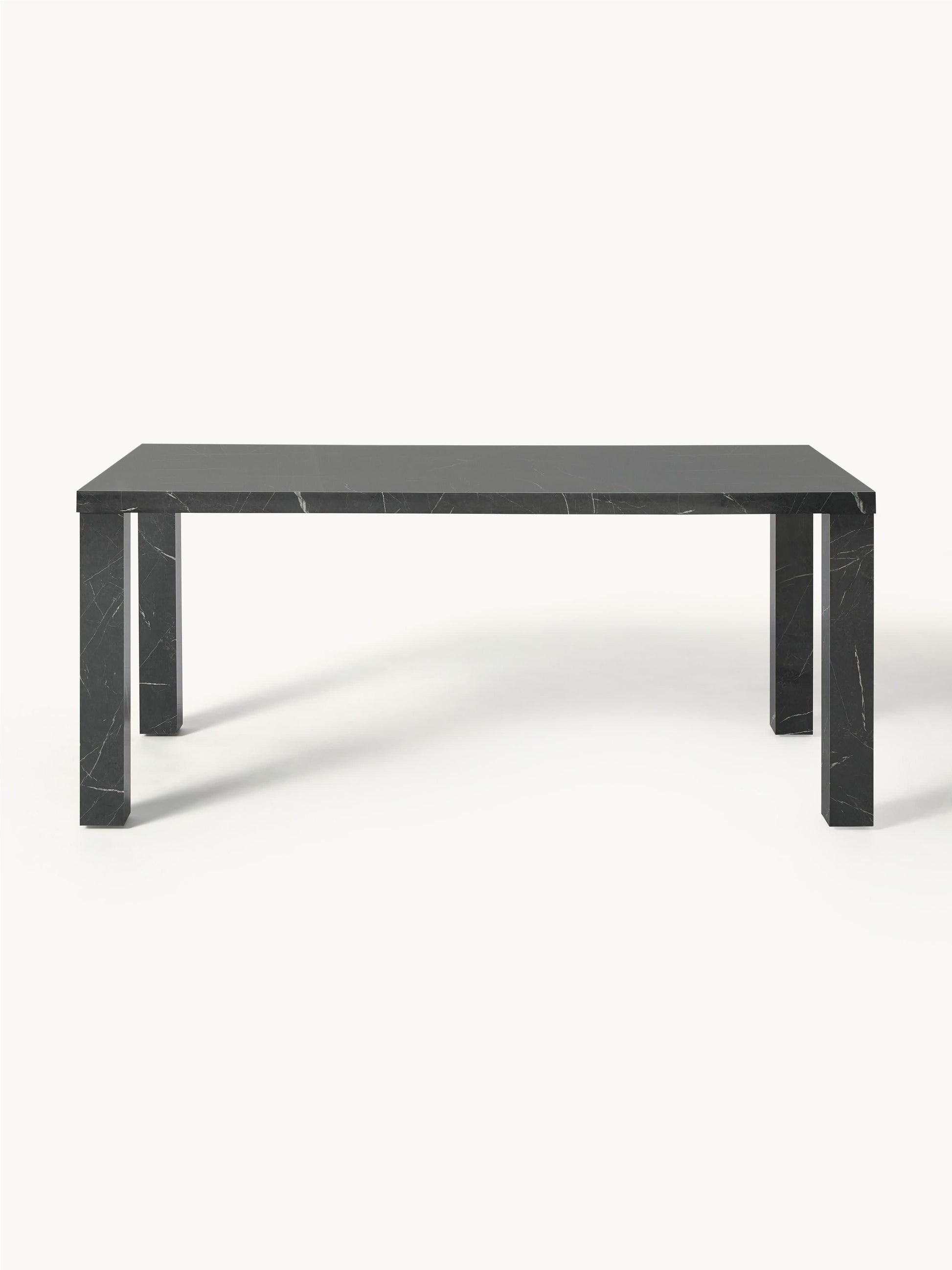 Carlenzo Dining Table in Marble Look, 180 x 90 cm