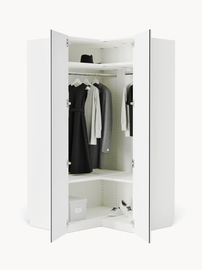 Charlissa Modular Corner Wardrobe, 115 cm Wide