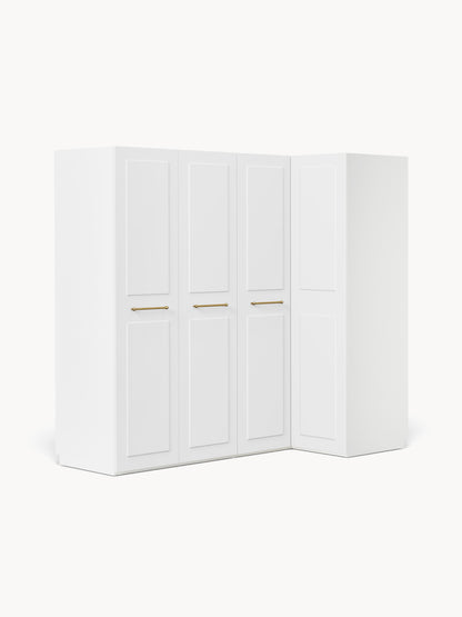 Charlissa Modular Corner Wardrobe, 215 cm Wide, in Various Sizes