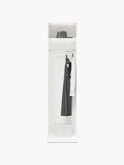 Charlissa Modular Hinged-Door Wardrobe, 50 cm Wide, in Various Sizes