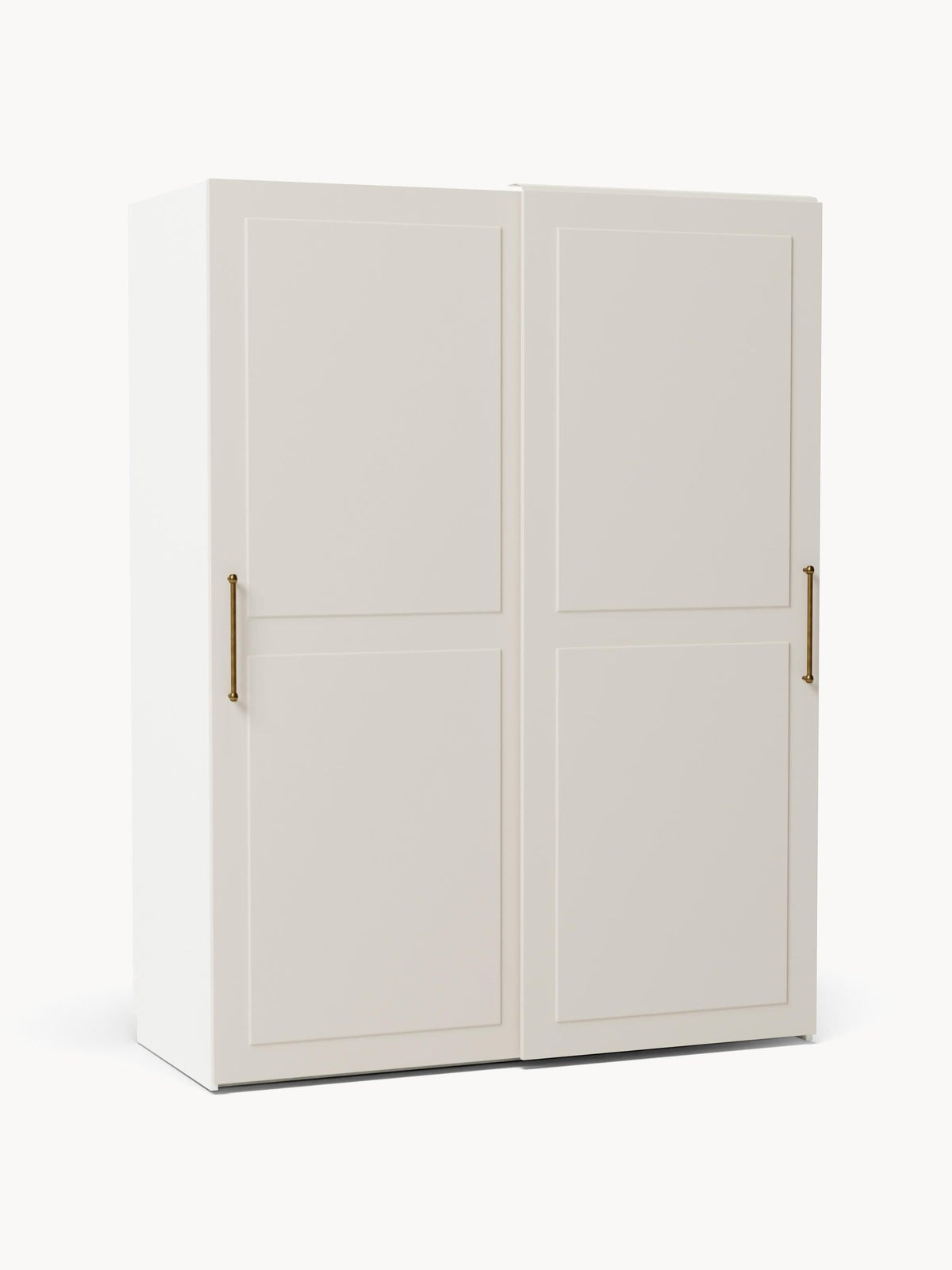 Charlissa Modular Sliding-Door Wardrobe, 150 cm Wide, in Various Sizes
