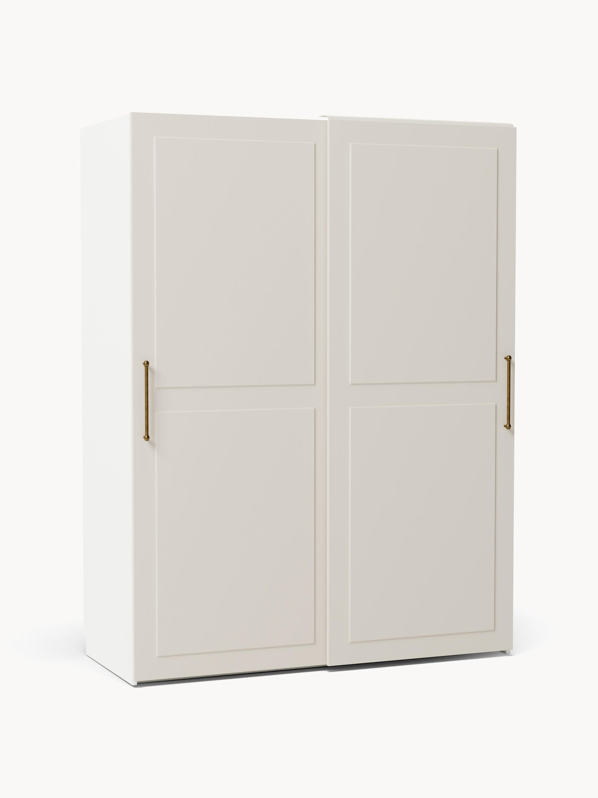 Charlissa Modular Sliding-Door Wardrobe, 150 cm Wide, in Various Sizes