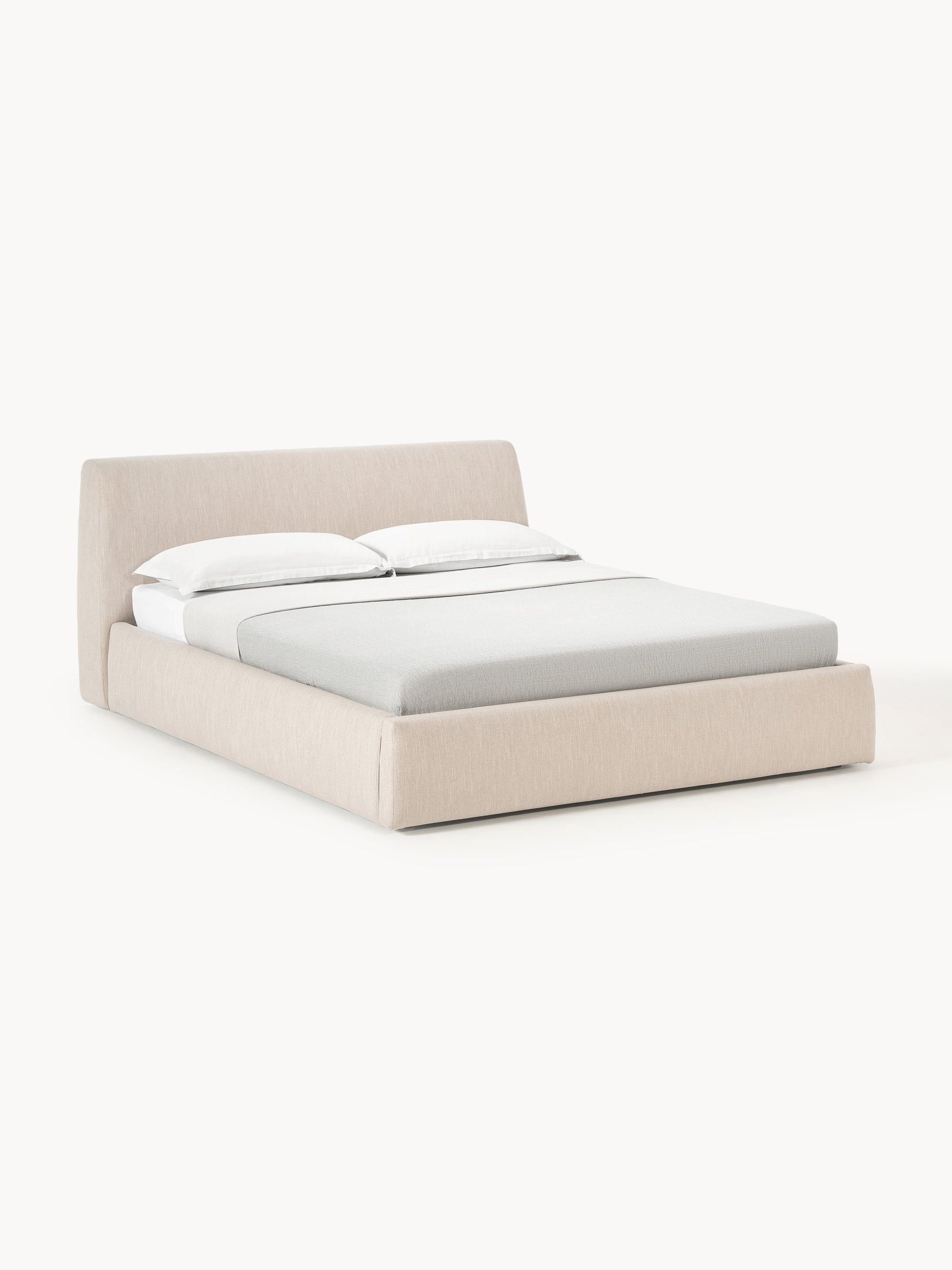 Clonvera Upholstered Bed with Storage