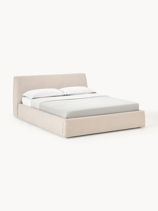 Clonvera Upholstered Bed with Storage