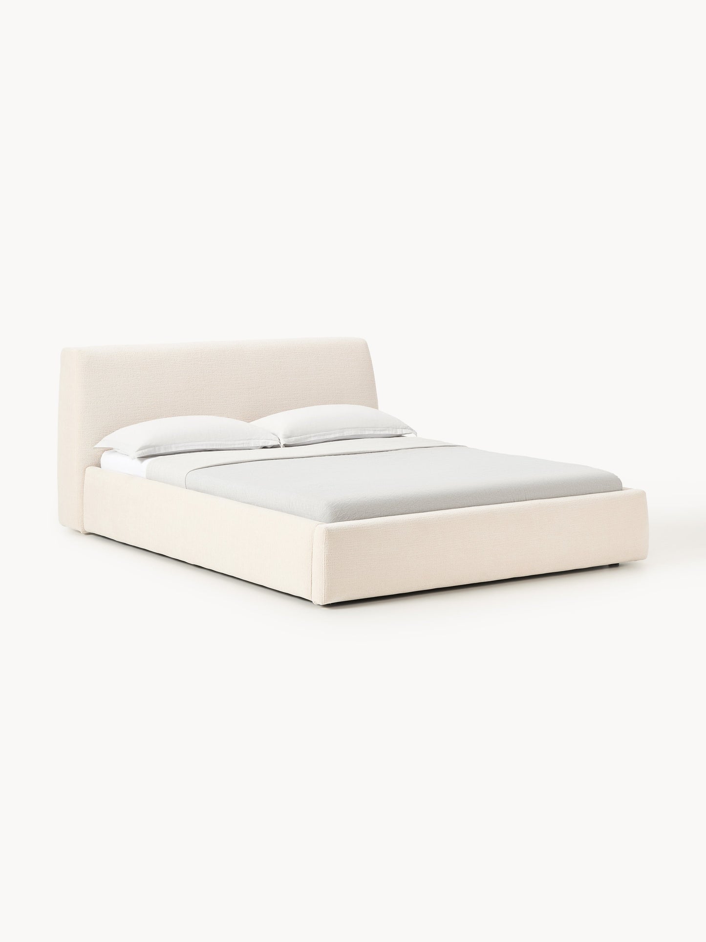 Clonvera Upholstered Bed with Storage