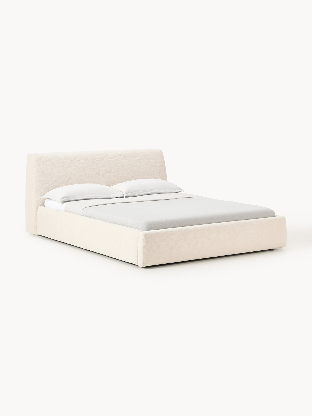 Clonvera Upholstered Bed with Storage