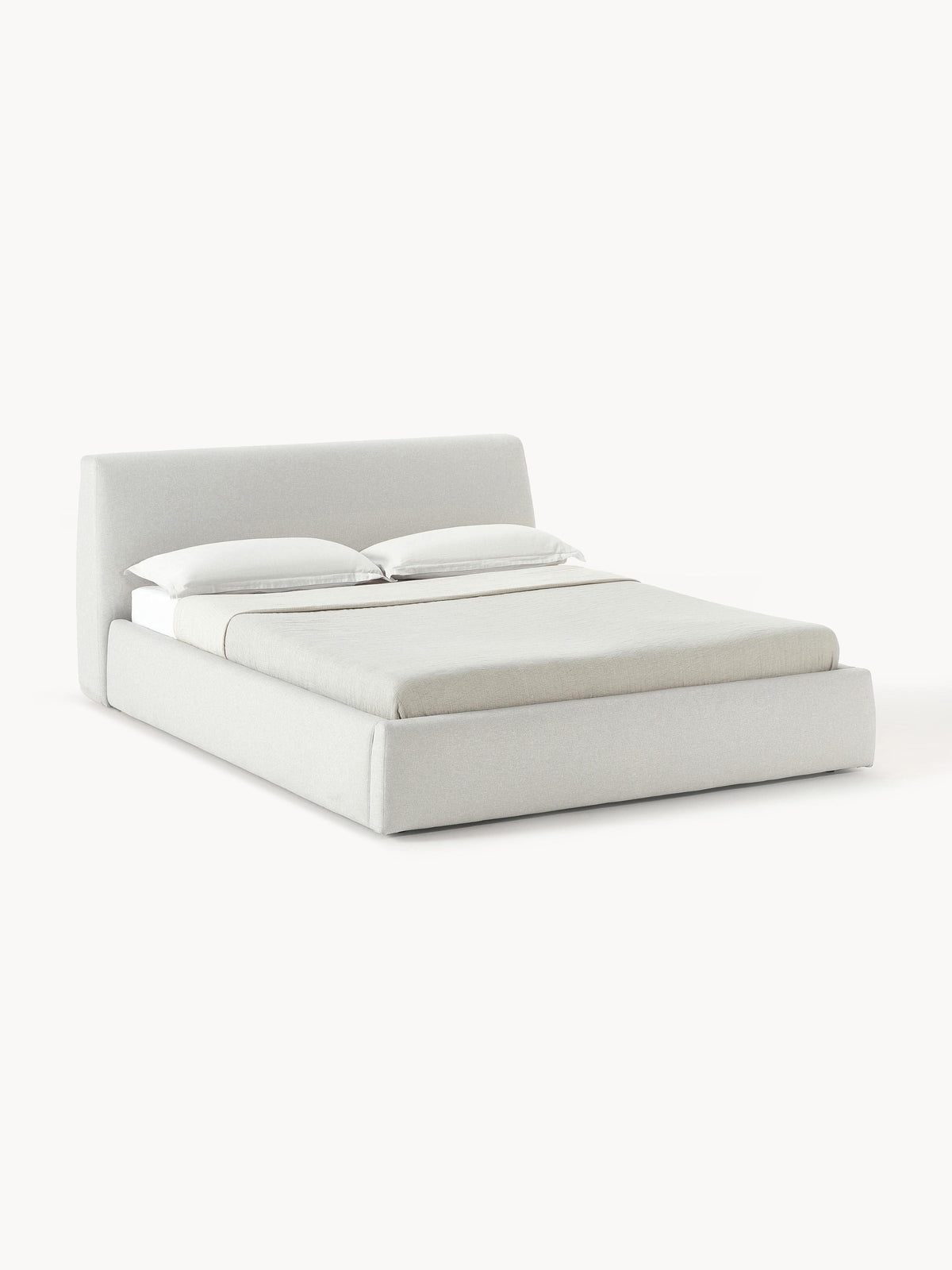 Clonvera Upholstered Bed with Storage