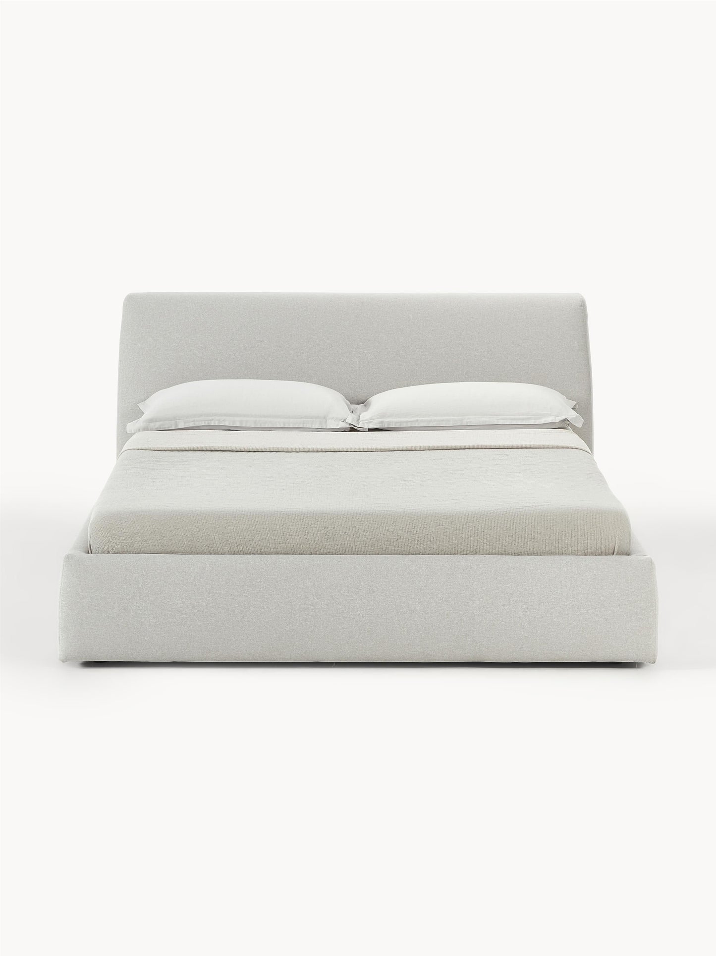 Clonvera Upholstered Bed with Storage