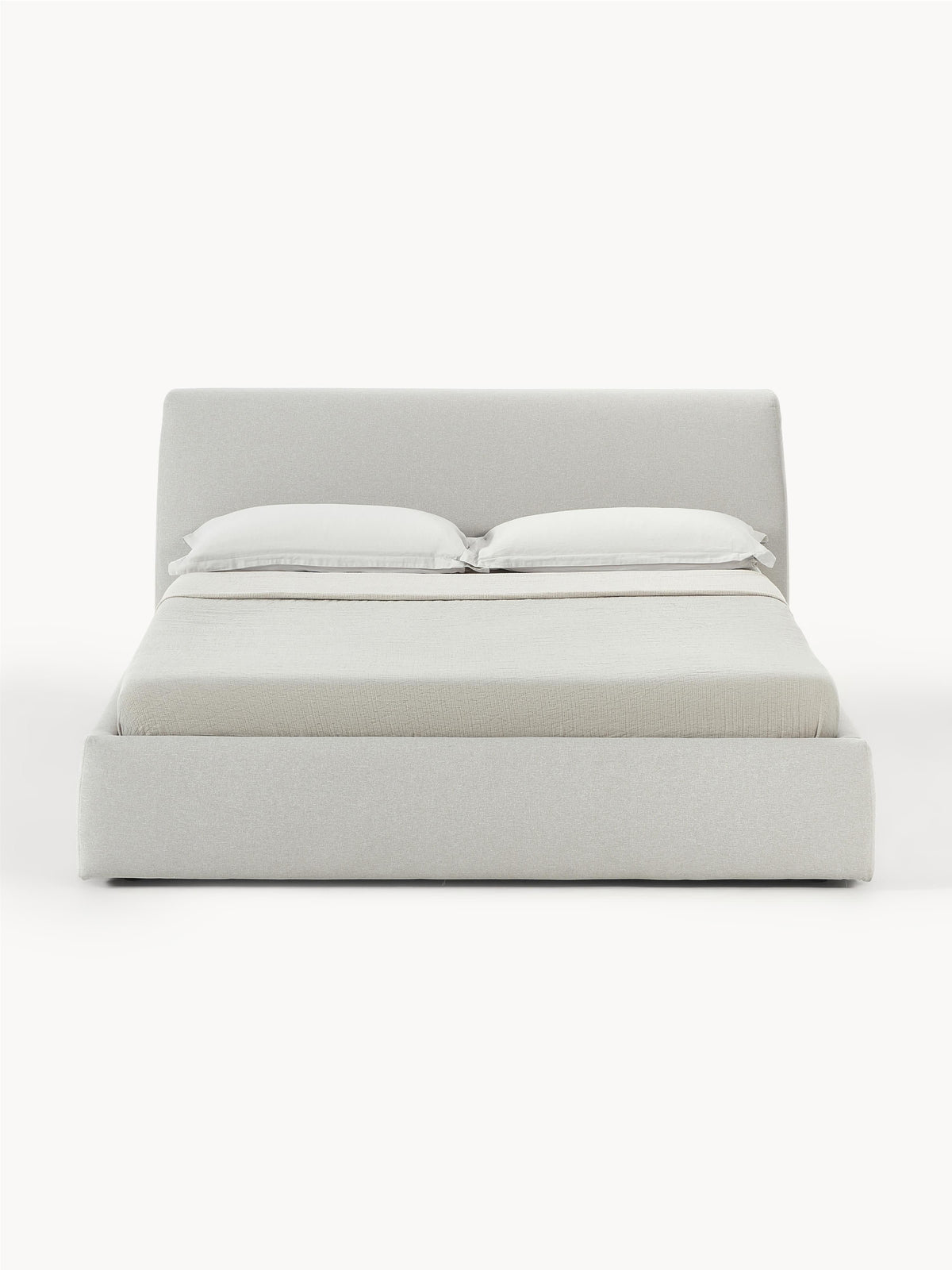Clonvera Upholstered Bed with Storage