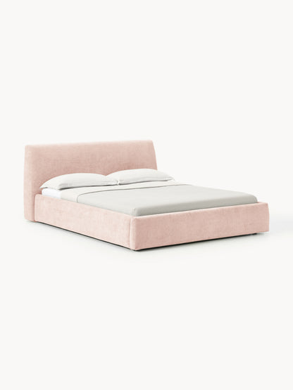 Clonvera Upholstered Bed with Storage