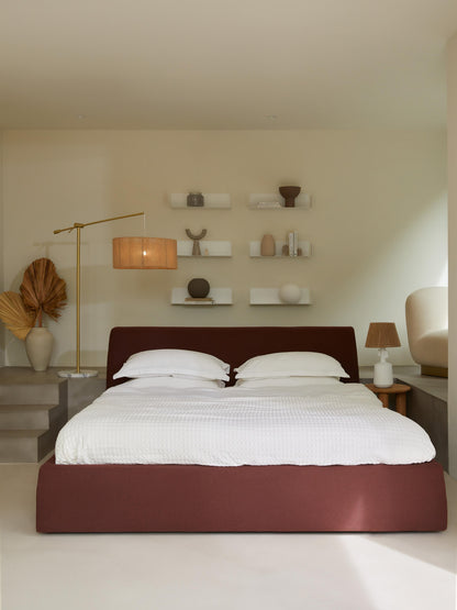 Clonvera Upholstered Bed with Storage