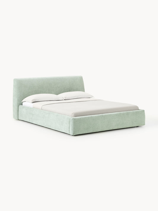 Clonvera Upholstered Bed with Storage