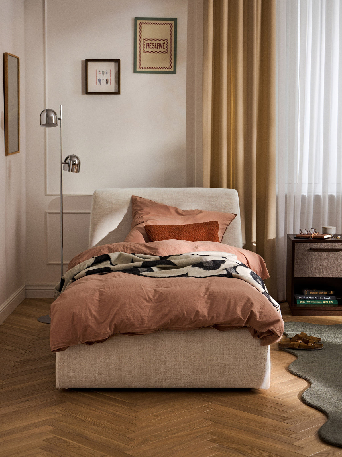 Clonvera Upholstered Single Bed