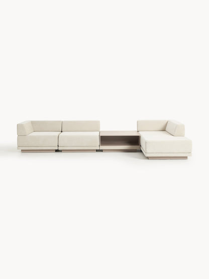 Colendo Modular Corner Sofa (4-Seater) with Coffee Table