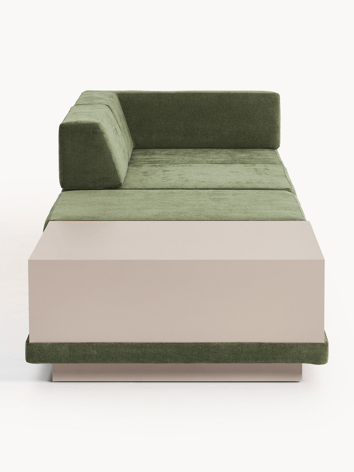 Colendo Modular Sofa (4-Seater) with Coffee Table & Ottoman