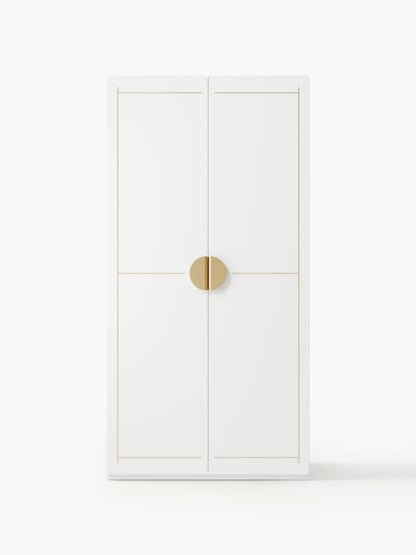 Denissa Modular Hinged-Door Wardrobe, 100 cm Wide, in Various Sizes