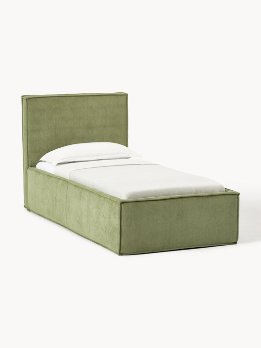 Dravena Corduroy Single Bed