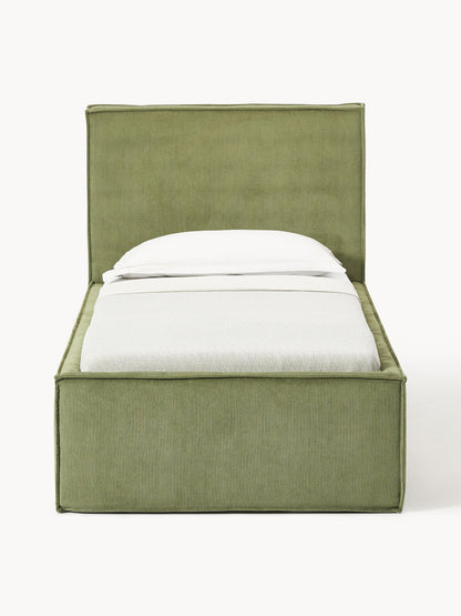 Dravena Corduroy Single Bed