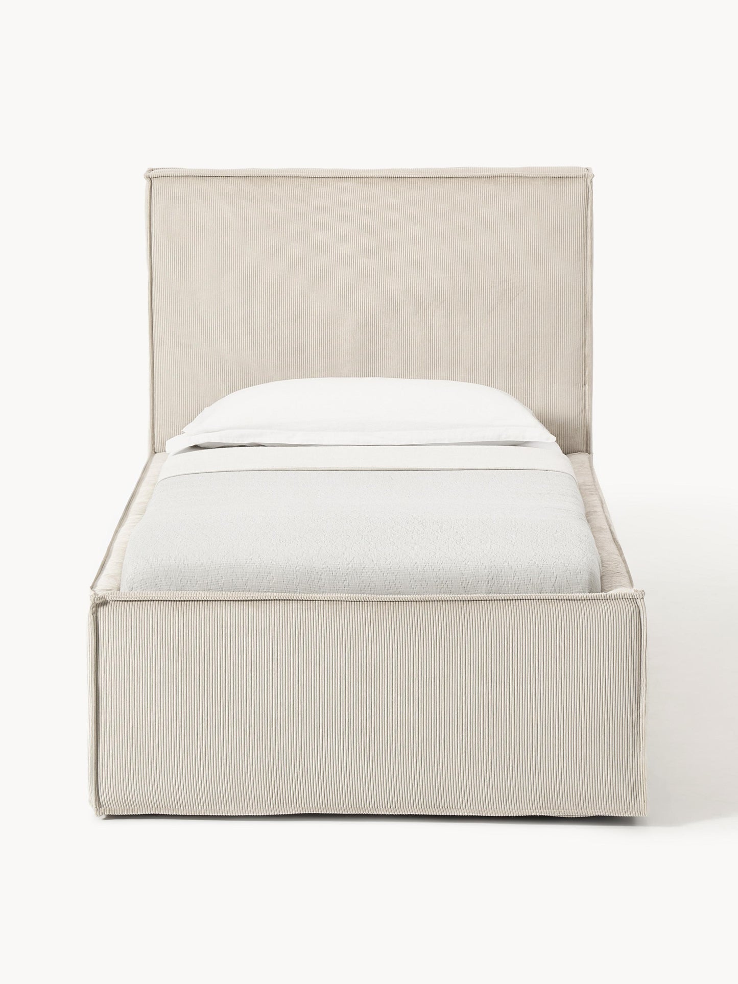 Dravena Corduroy Single Bed