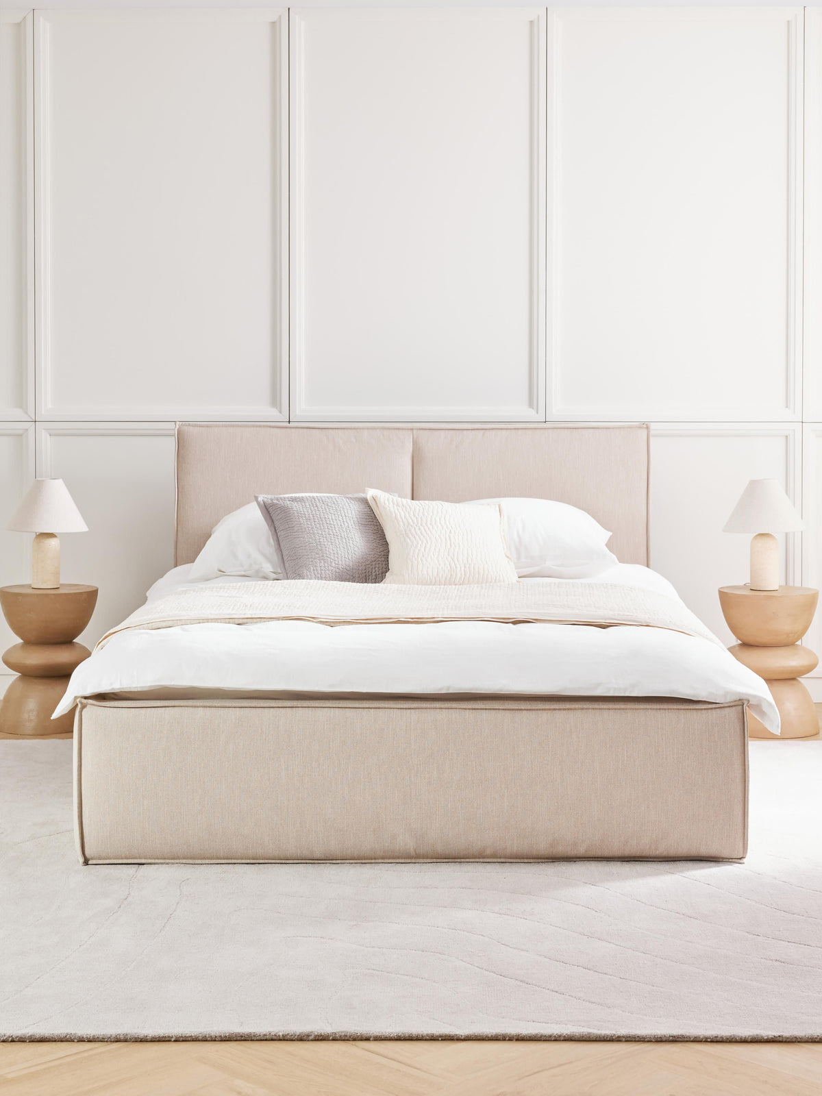 Dravena Upholstered Bed with Storage
