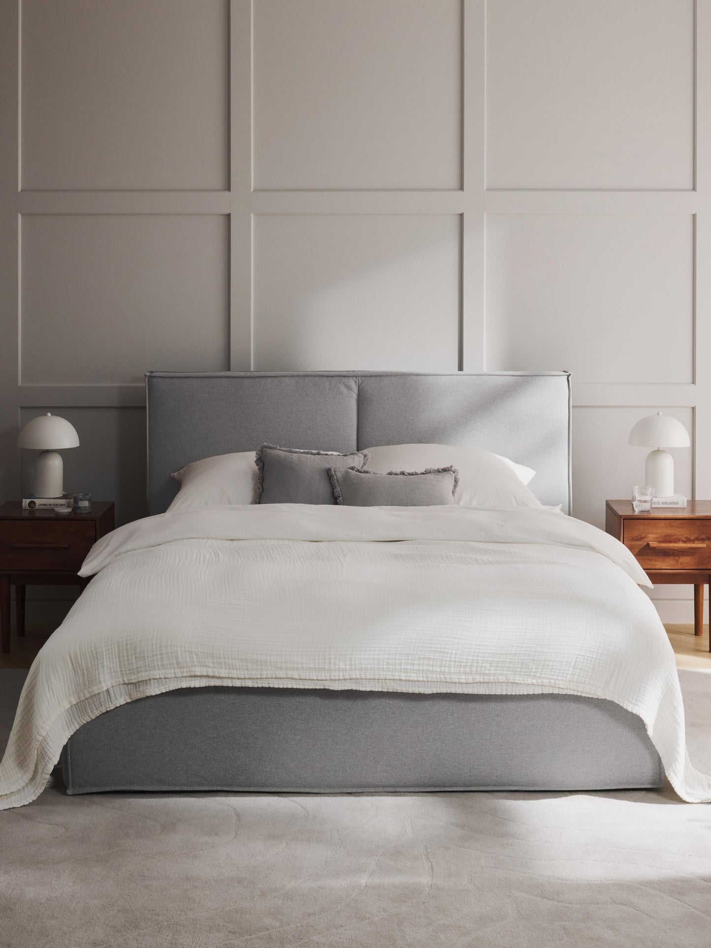 Dravena Upholstered Bed with Storage