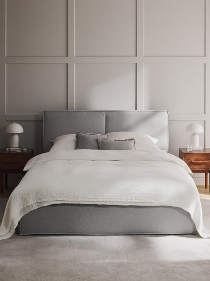 Dravena Upholstered Bed with Storage