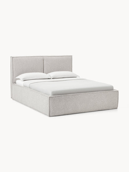 Dravena Upholstered Bouclé Bed
