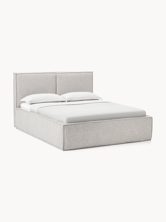 Dravena Upholstered Bouclé Bed