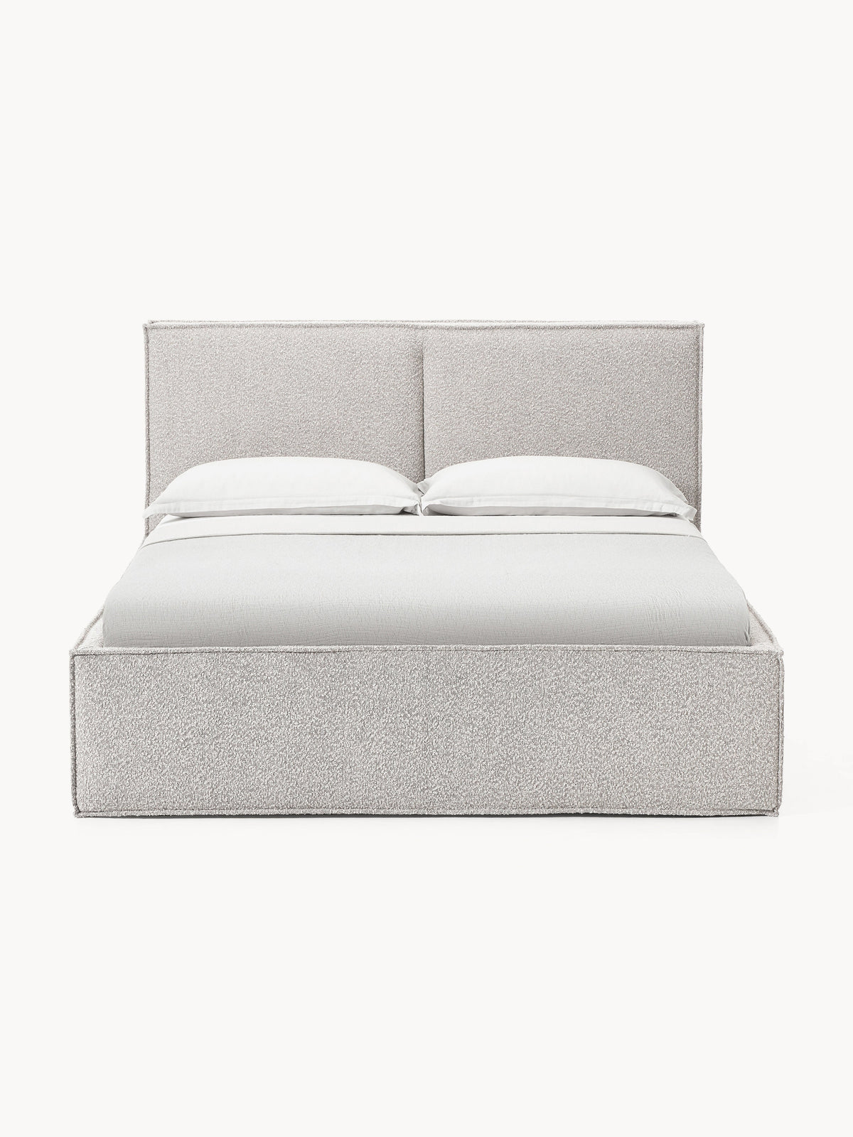 Dravena Upholstered Bouclé Bed