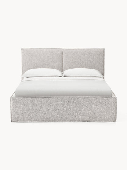 Dravena Upholstered Bouclé Bed