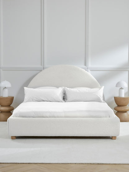 Ebbora Teddy Upholstered Bed with Storage
