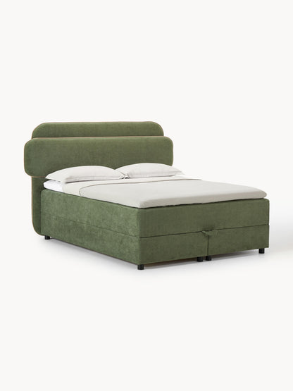 Enricena Box Spring Bed with Storage