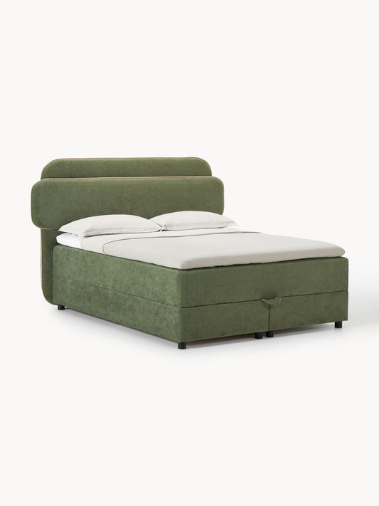 Enricena Box Spring Bed with Storage