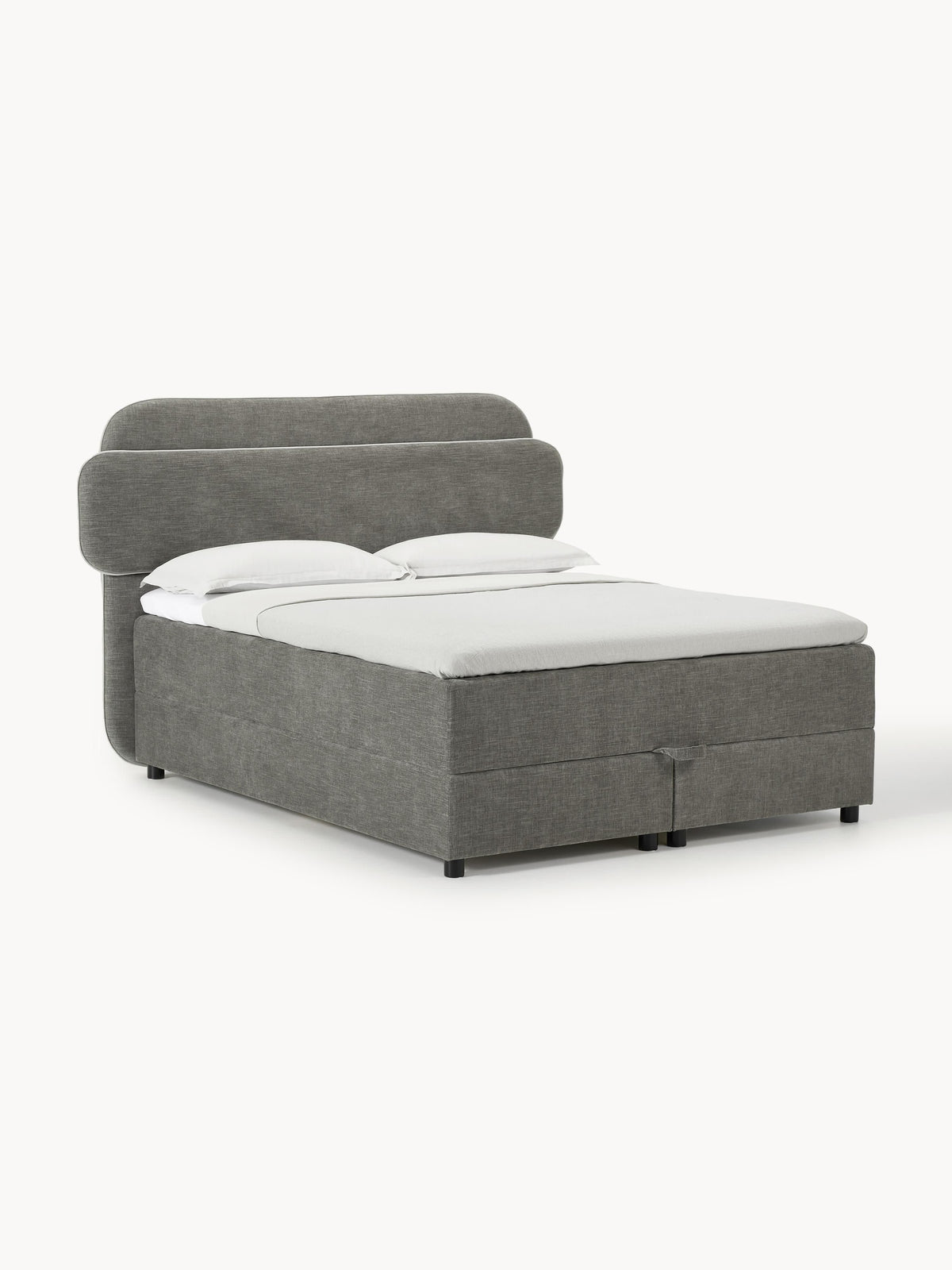 Enricena Box Spring Bed with Storage