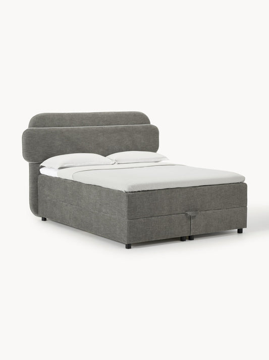 Enricena Box Spring Bed with Storage