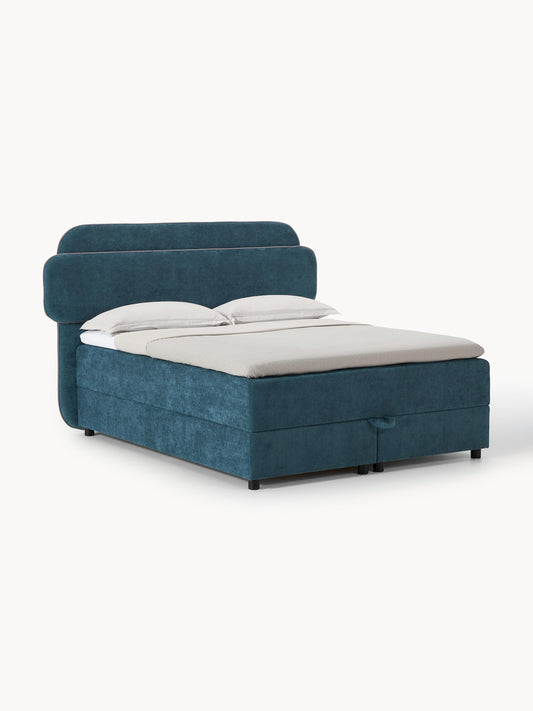 Enricena Box Spring Bed with Storage