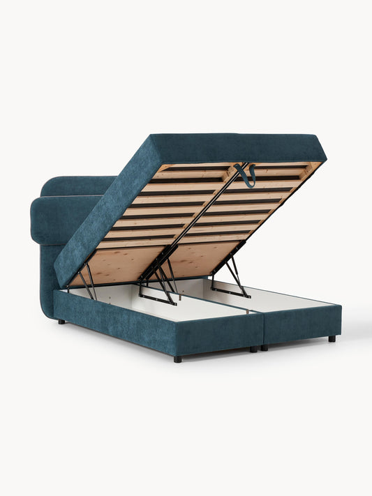 Enricena Box Spring Bed with Storage